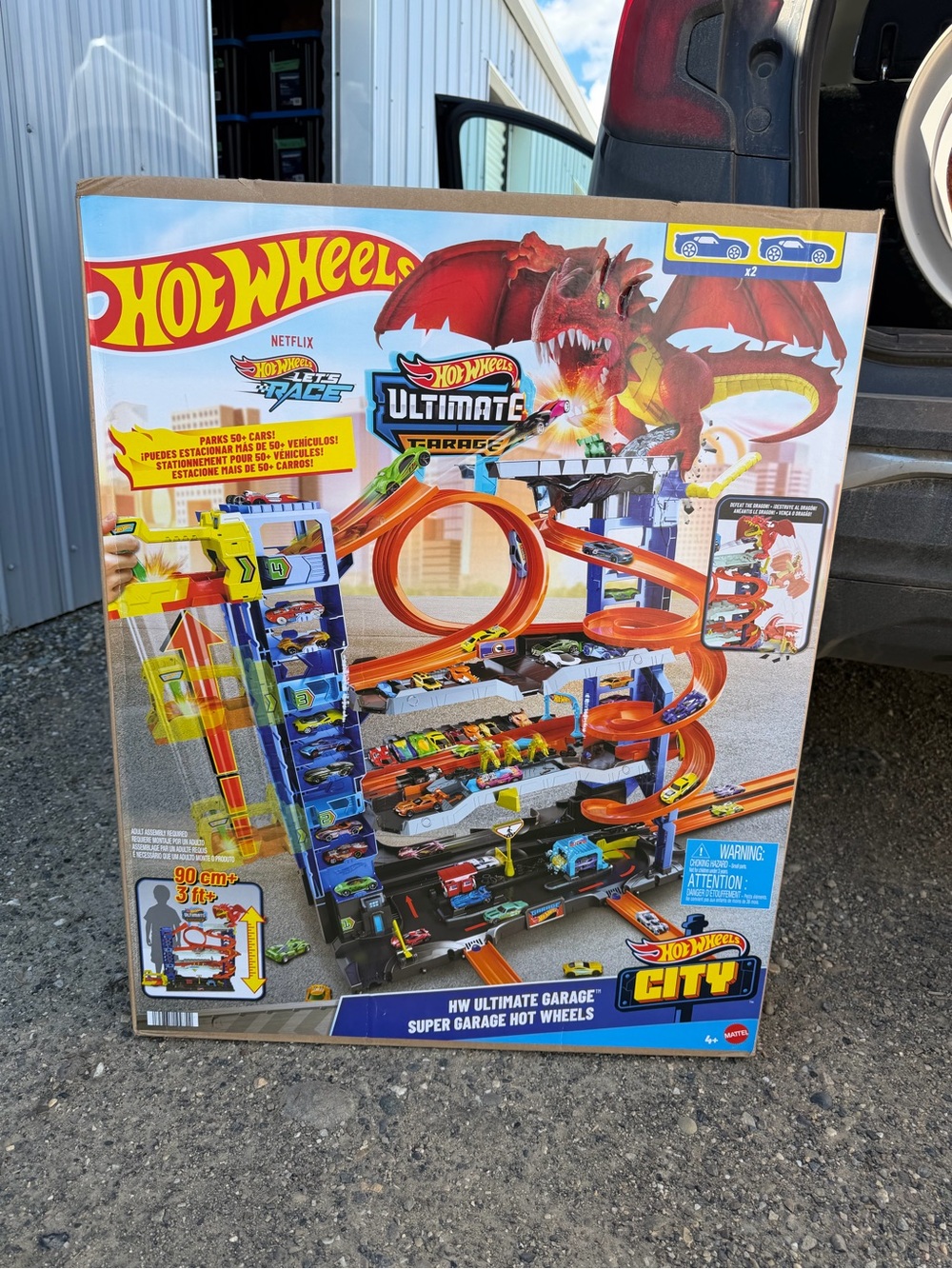 Ultimate Garage Playset - HOTWHEELS CITY FITS 50 Cars